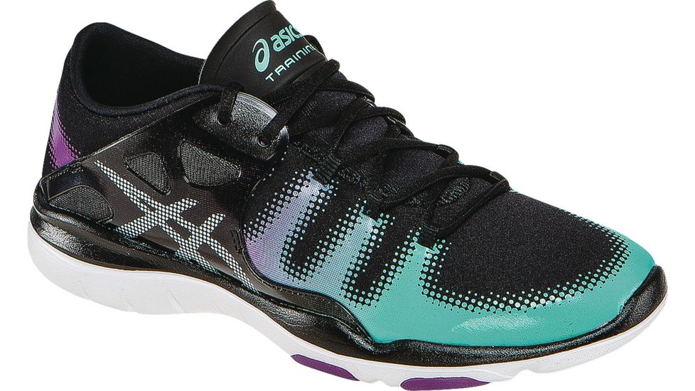 Asics Gel-Fit Vida Road Running Shoe - Women's -Black/Silver/Mint-Medium-10