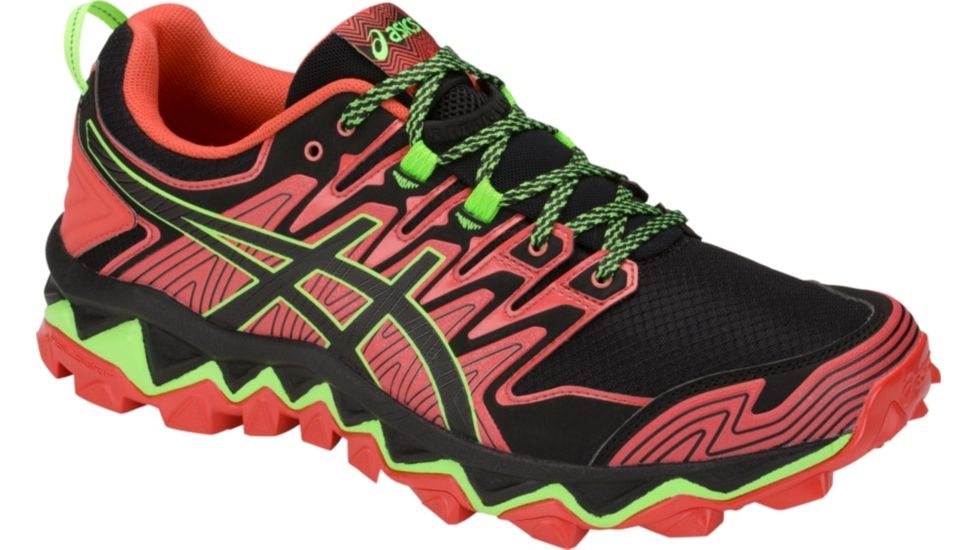 Asics GEL-Fujitrabuco 7 - Mens, Red Snapper/Black, 11.5, Medium, 1011A197.600-11.5