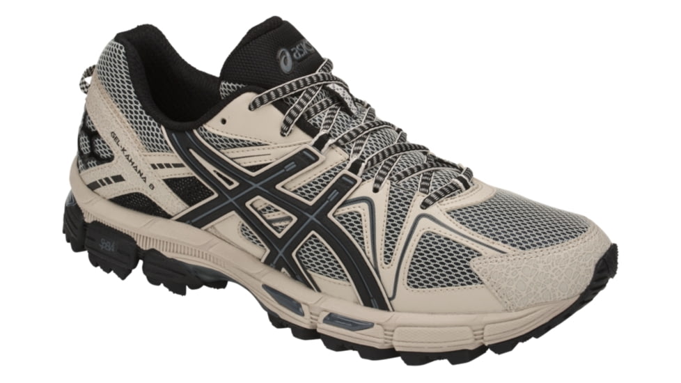 Asics GEL-Kahana 8 Trail Running Shoes - Men's, Feather Grey/Black/Carbon, Medium, 10 US T6L0N.1290-10