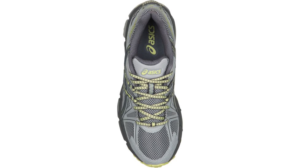 Asics GEL-Kahana 8 Trail Running Shoes - Women's, Mid Grey/Carbon/Limelight, Medium, 7.5 US T6L5N.9697-7.5