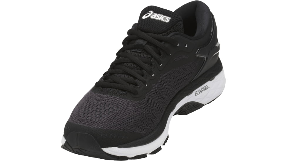 Asics GEL-Kayano 24 Road Running Shoes - Women's, Black/Phantom/White, Medium, 10 US T799N.9016-10