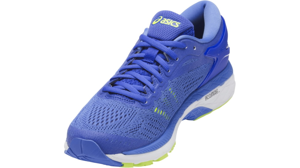 Asics GEL-Kayano 24 Road Running Shoes - Women's, Blue Purple/Regatta Blue/White, Wide, 10 US T7A5N.4840-10