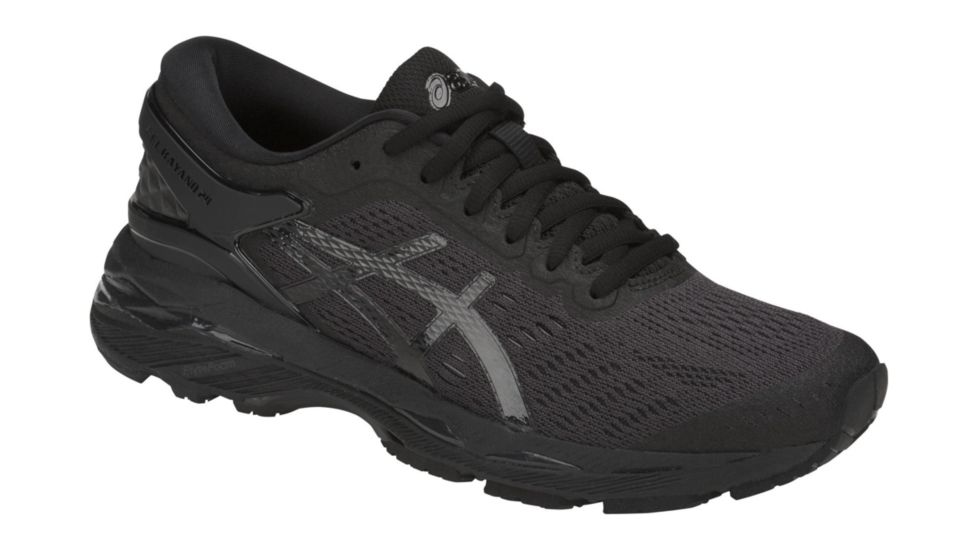 Asics GEL-Kayano 24 Road Running Shoes - Women's, Carbon/Carbon/Black, Medium, 10 US T799N.9090-10