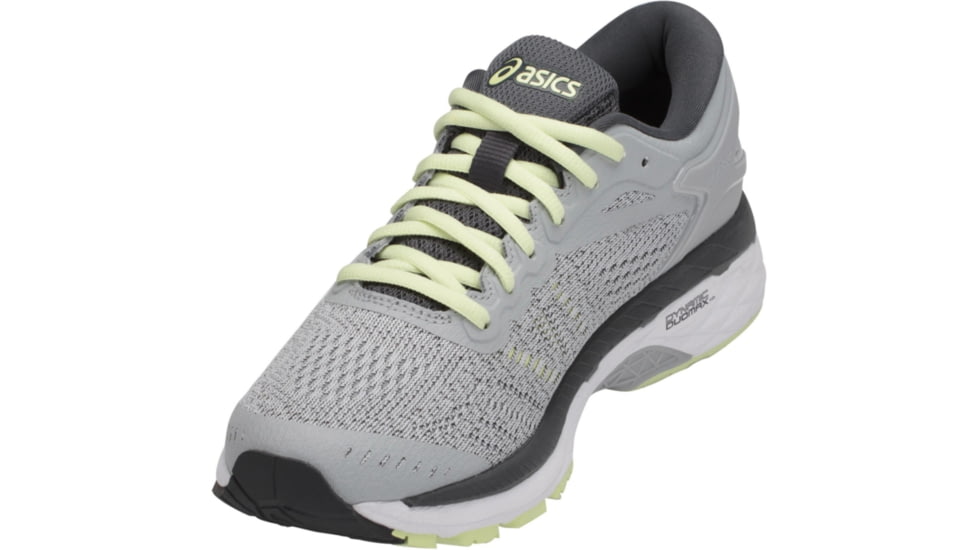 Asics GEL-Kayano 24 Road Running Shoes - Women's, Glacier Grey/White/Carbon, Medium, 10 US T799N.9601-10