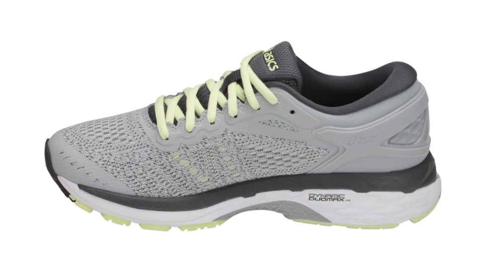 Asics GEL-Kayano 24 Road Running Shoes - Women's, Glacier Grey/White/Carbon, Medium, 10 US T799N.9601-10