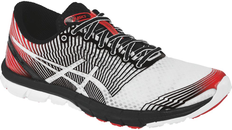 Asics Gel-Lyte33 3 Road Running Shoe - Men's-White/Black/Red-10 US-Medium