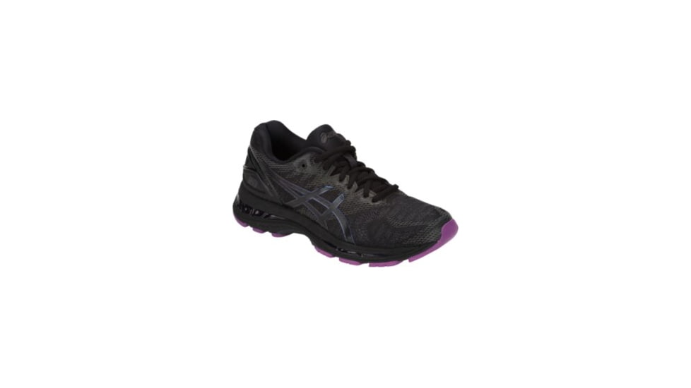 Asics GEL-Nimbus 20 Lite-Show Road Running Shoes - Womens, Black/Black, Medium, 10 US, 1012A037.001-10