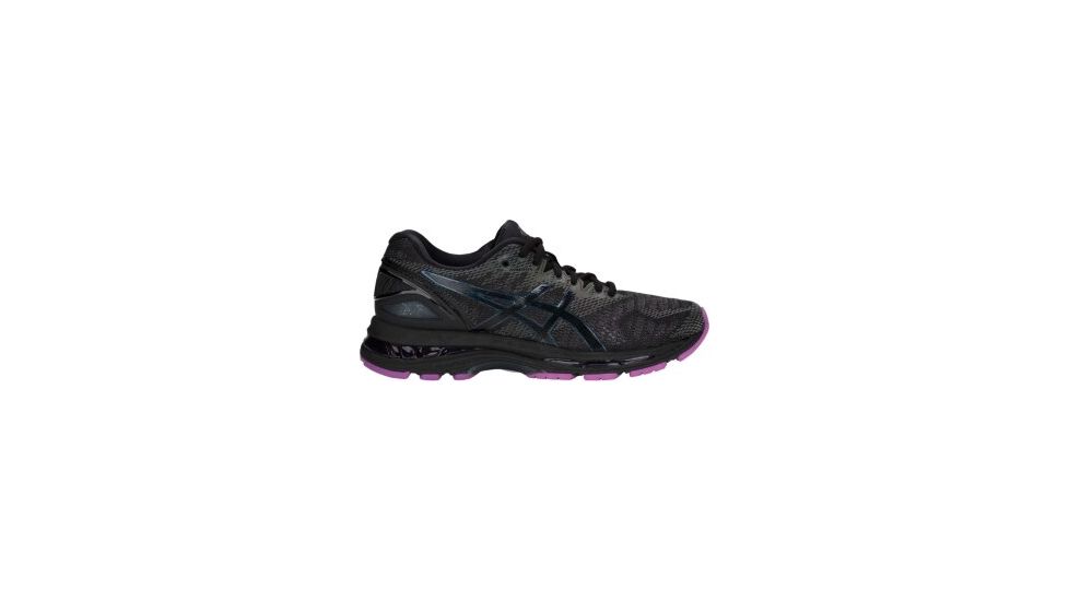 Asics GEL-Nimbus 20 Lite-Show Road Running Shoes - Womens, Black/Black, Medium, 10 US, 1012A037.001-10