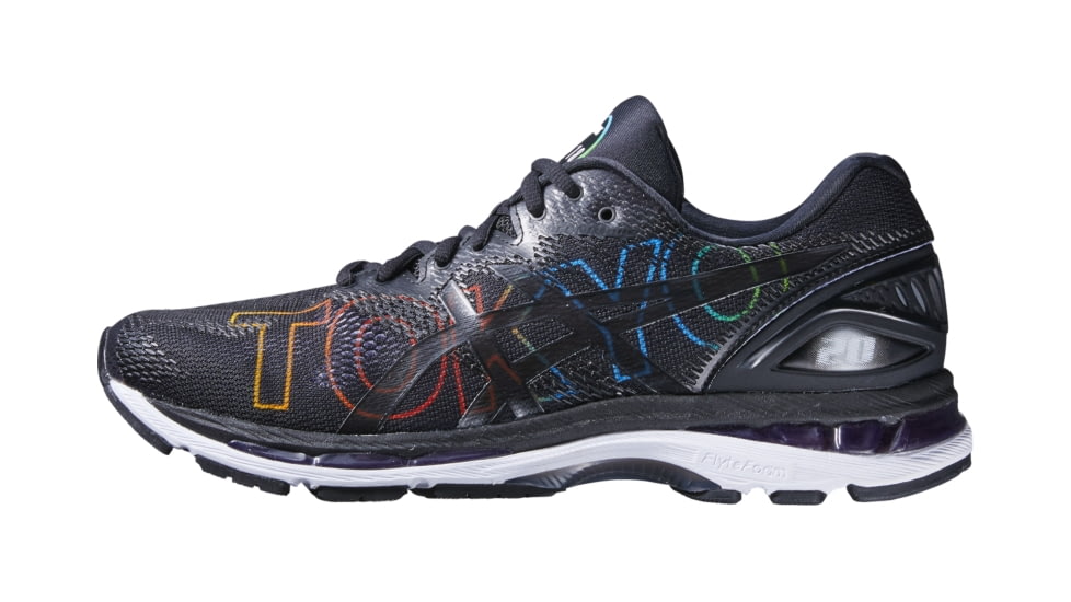 Asics GEL-Nimbus 20 Tokyo Road Running Shoes - Men's, Tokyo/2018/Black, Medium, 10 US T8B1N.9090-10