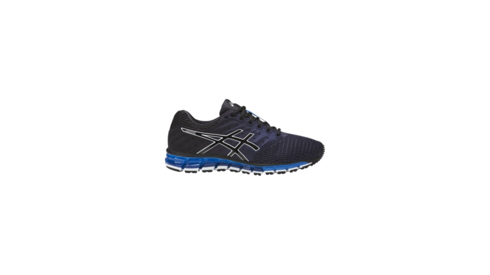 Asics Gel-Quantum 180 2 Road Running Shoe - Mens-Peacoat/Black/Directorie Blue-Medium-11