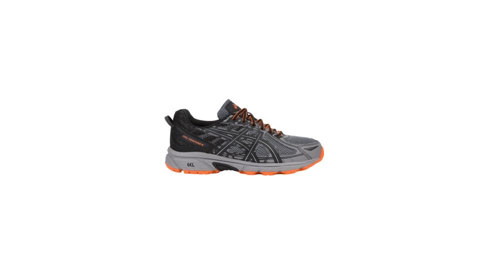 Asics GEL-Venture 6 Men's Trail Running Shoe, Frost Grey/Phantom/Black, 10.5 US, T7G1Q.9616-10.5