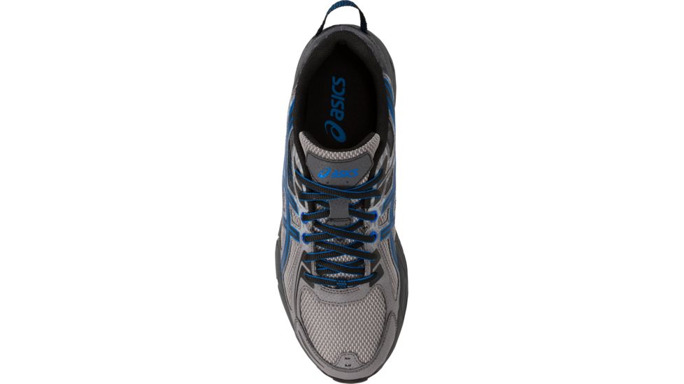 Asics GEL-Venture 6 Trail Running Shoes - Men's, Aluminum/Black/Directoire Blue, Medium, 10 US T7G1N.9690-10