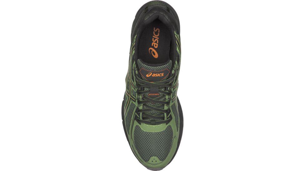 Asics GEL-Venture 6 Trail Running Shoes - Mens, Cedar Green/Lava Orange, Medium, 11 US, T7G1N.300-11