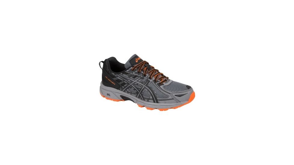 Asics GEL-Venture 6 Trail Running Shoes - Mens, Frost Grey/Phantom/Black, Extra Wide, 8.5 US, T7G3Q.9616-8.5
