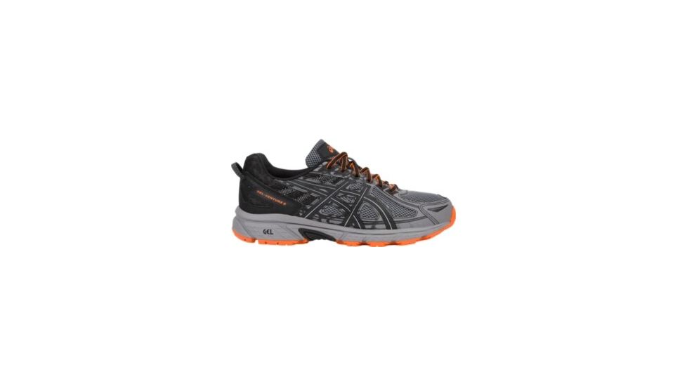 Asics GEL-Venture 6 Trail Running Shoes - Mens, Frost Grey/Phantom/Black, Extra Wide, 8.5 US, T7G3Q.9616-8.5