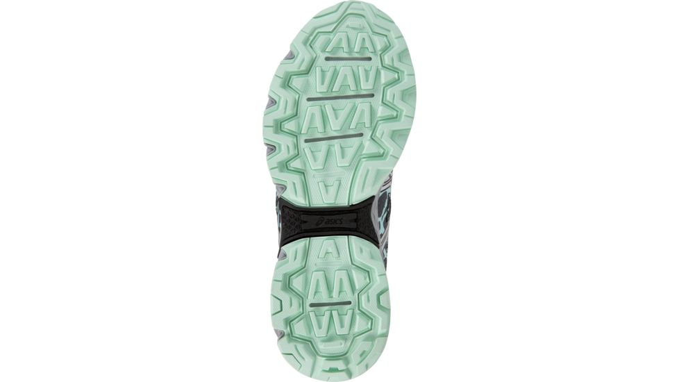 Asics GEL-Venture 6 Trail Running Shoes - Women's, Castlerock/Silver/Honeydew, Medium, 8 US T7G6Q.9793-8