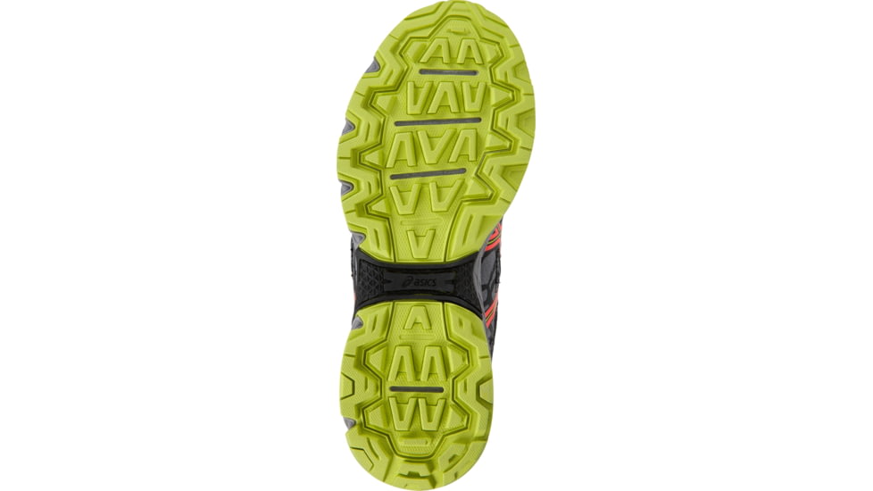 Asics GEL-Venture 6 Trail Running Shoes - Women's, Phantom/Coral/Lime, Medium, 10 US T7G6Q.1606-10