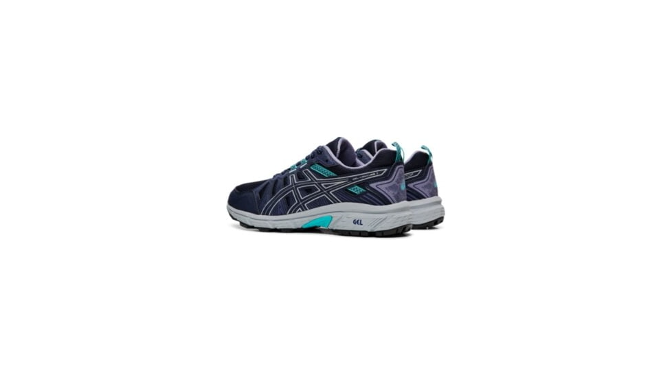 Asics Gel-Venture 7 Running Shoes - Womens, Black/Silver, Medium, 9.5, 1012A476-001-9.5
