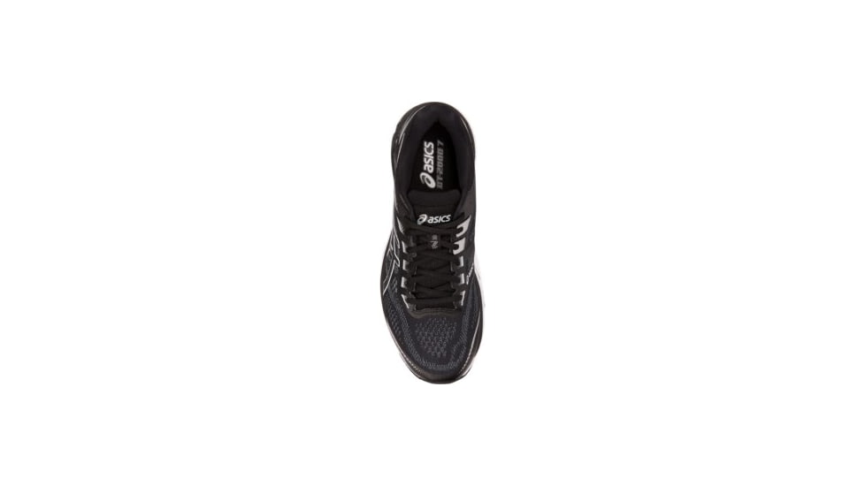 Asics GT-200 7 Running Shoes - Mens, Black/White, Medium, 10.5, 1011A158.001-10.5