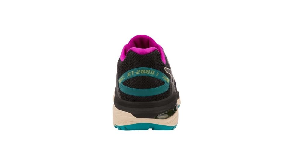 Asics GT-200 7 Trail Running Shoes - Womens, Black/Feather Grey, Medium, 9, 1012A161.001-9