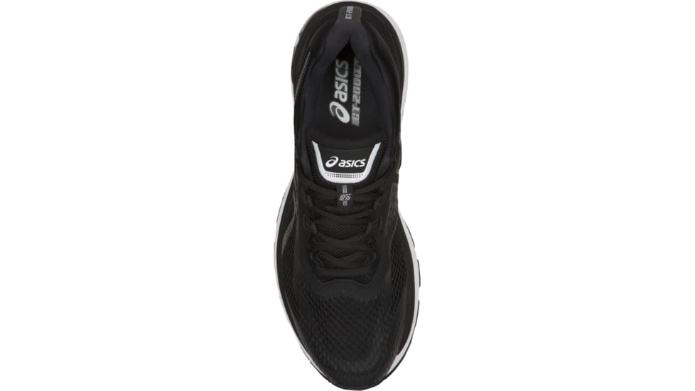 Asics GT-2000 6 Road Running Shoes - Men's, Black/White/Carbon, Medium, 10 US T805N.9001-10