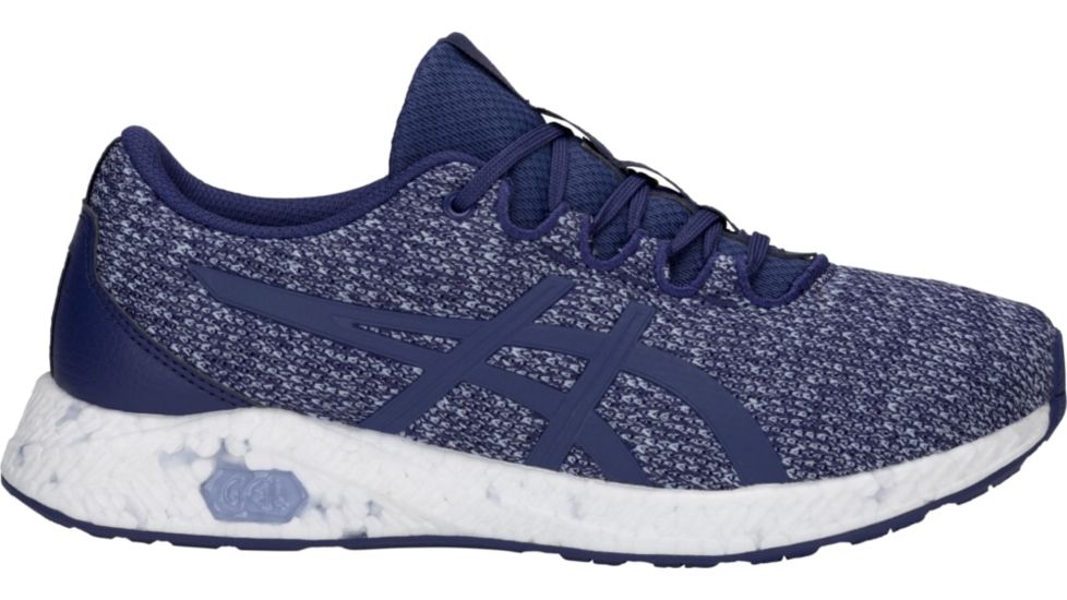 Asics HyperGEL-Yu - Womens, Indigo Blue/Indigo Blue, 6.5, Medium, 1022A056.400-6.5