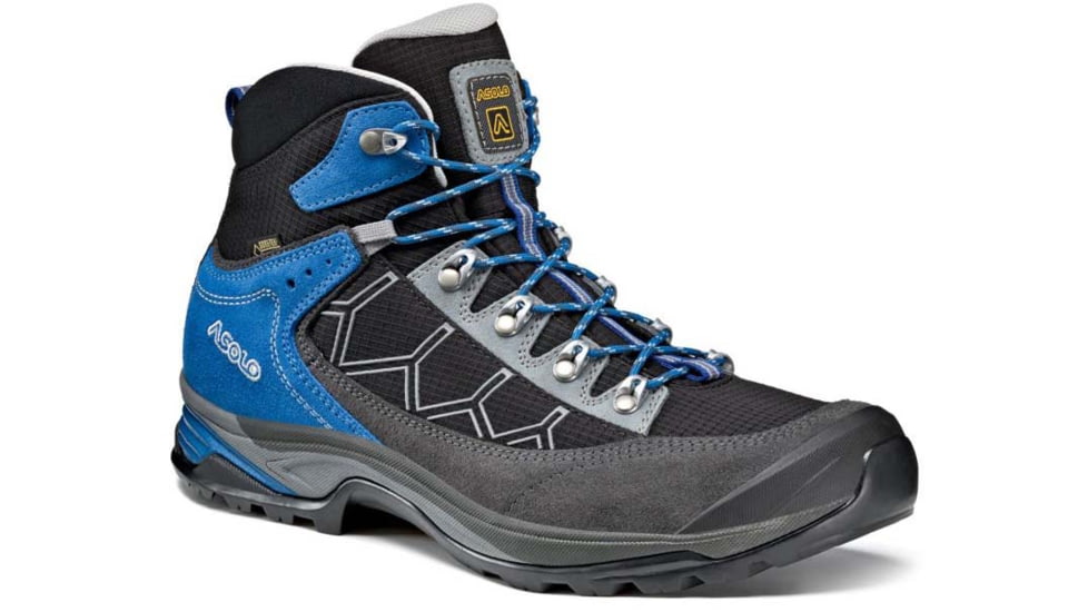 Asolo Falcon GV GTX Hiking Boot - Mens-Graphite/Black-Medium-8.5