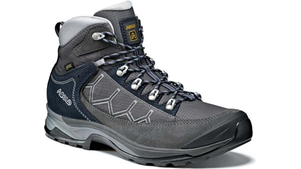 Asolo Falcon GV GTX Hiking Boot - Mens, Graphite/Graphite/Blueberry, 11, A40016 0079500110