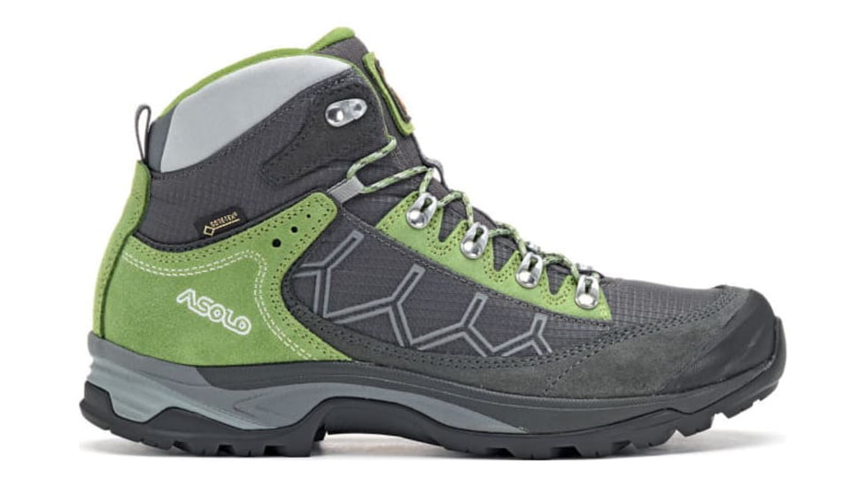Asolo Falcon GV Hiking Boots - Womens, Graphite/Graphite/English Ivy, Medium, 9.5, A40017-0079600095