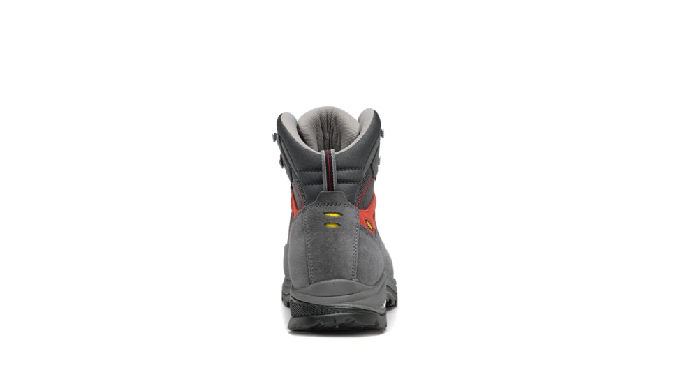 Asolo Finder GV ML Boots - Womens, Grey/Gunmetal/Poppy Red, 10, A23103-043-100