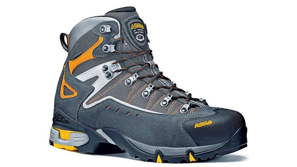 Asolo Flame GTX Boot - Men's-8 US-Regular-Graphite/Gunmetal