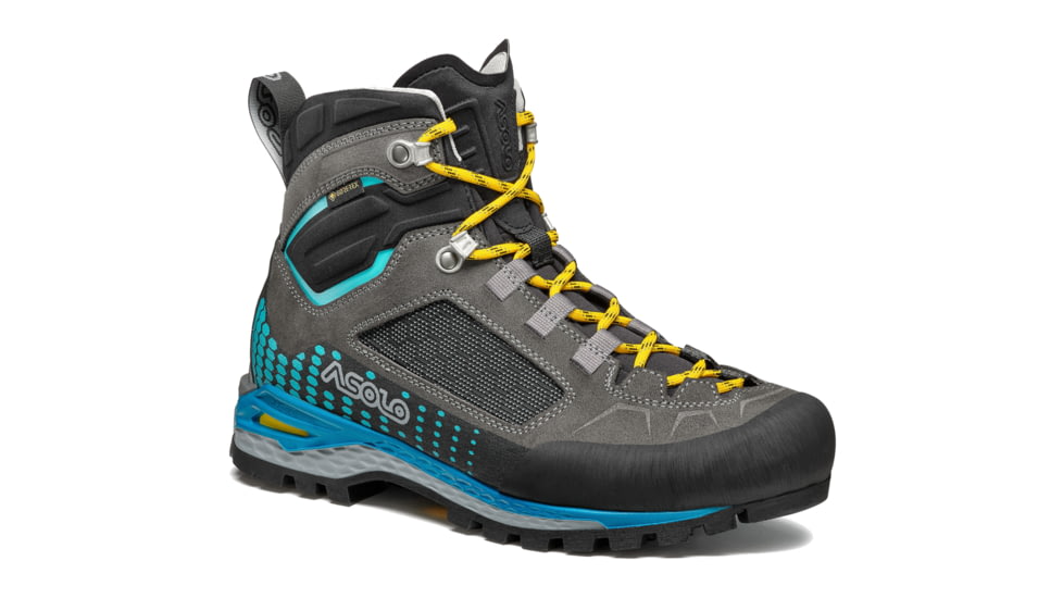 Asolo Freney EVO MID GV ML Hiking Boots - Mens, Graphite/Sea Blue, 7.5, A01071-128-075