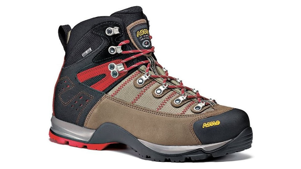 Asolo Fugitive GTX Hiking Boots - Men's, 14 US, Wide, Wool/Black, 0M3440-508-140