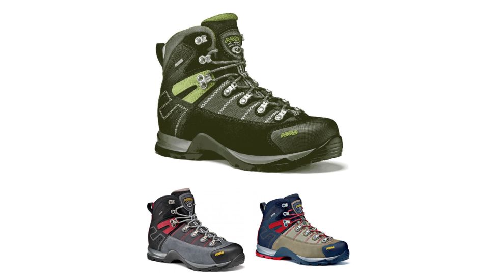 Asolo Fugitive GTX - Men's, Black/Gunmetal, Grey/Gunmetal, Wool/Black