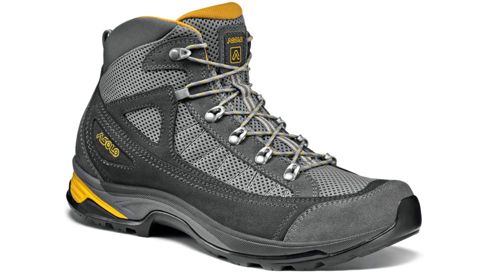 Asolo Fulton Hiking Boot - Men's-Grey/Grey-Medium-14
