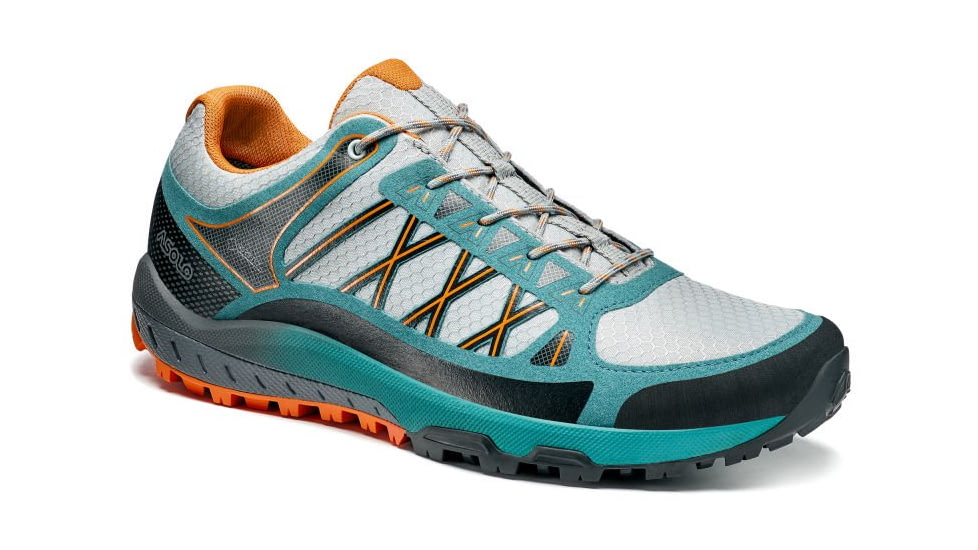 Asolo Grid GV Hiking Shoes - Womens, Sky Grey/North Sea, 10 US, A40501-899-100