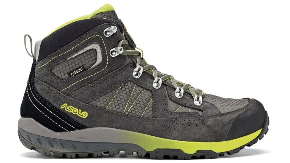 Asolo Landscape GV Hiking Boots - Mens, Grey Lime, Medium, 10.5, A40506-0085400105