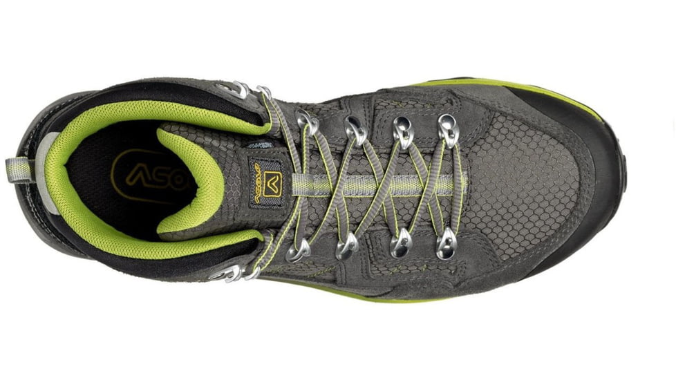 Asolo Landscape GV Hiking Boots - Mens, Grey Lime, Medium, 10.5, A40506-0085400105