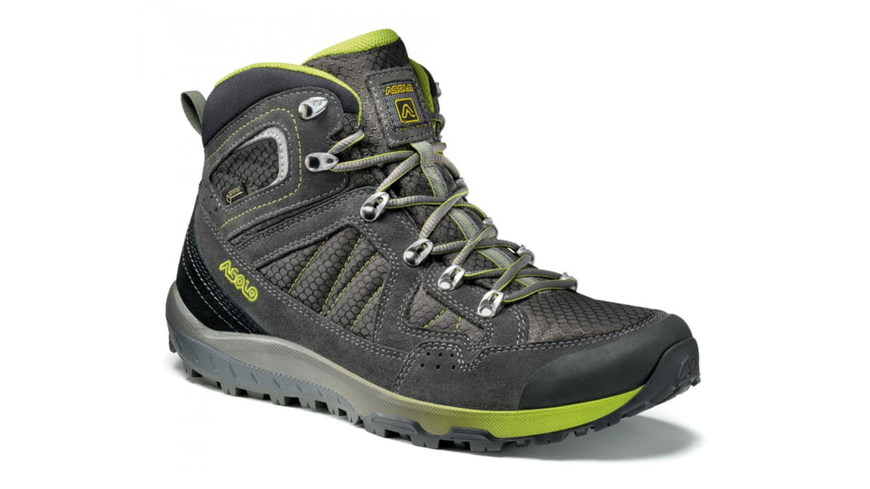 Asolo Landscape GV Hiking Boots - Mens, Grey Lime, Medium, 10.5, A40506-0085400105