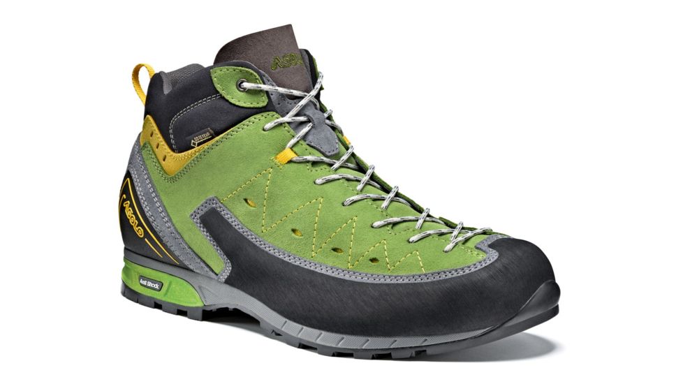 Asolo MAGNUM GV Approach Shoe - Mens, Grey/English Ivy, 8, A12030 0065100080