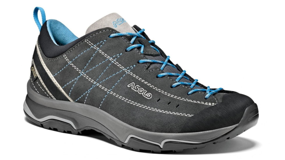 Asolo Nucleon GV - Womens, Graphite/Silver/Cyan Blue, Medium, 9.5, A40013-772-095