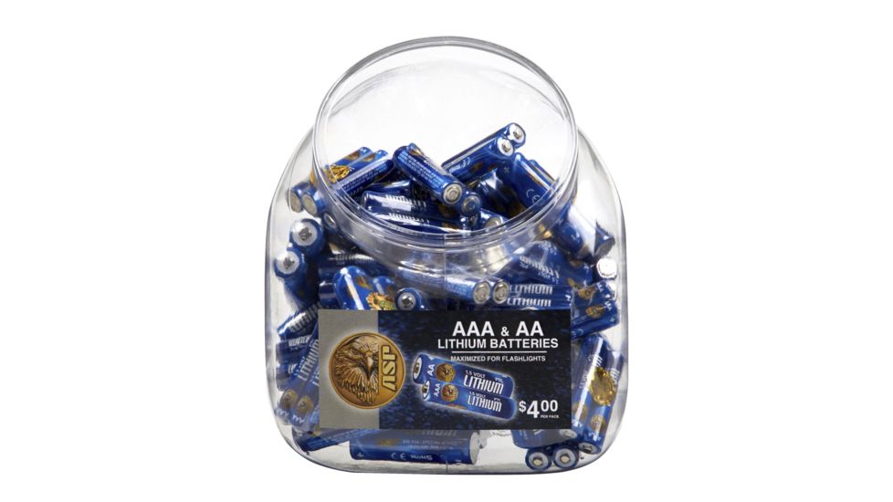 ASP AAA &amp; AA Battery Bin, Includes 50 each, 81920