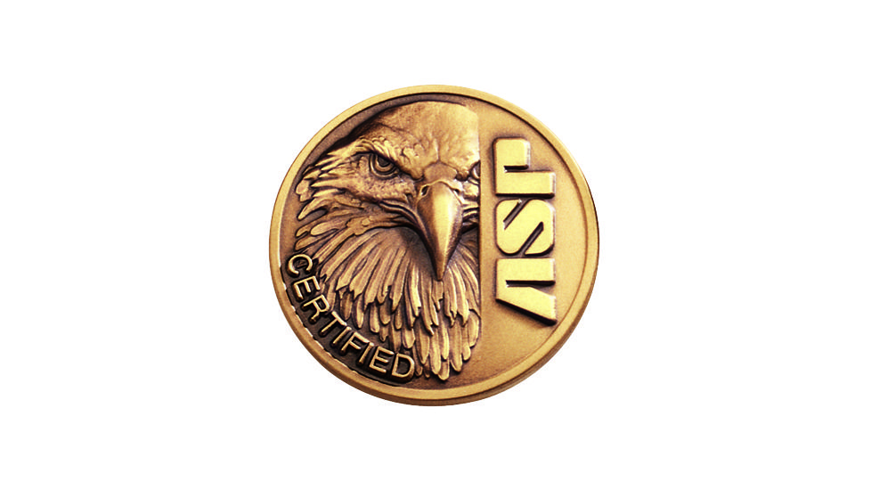 ASP Eagle Certified Logo Cap, Brass 54103