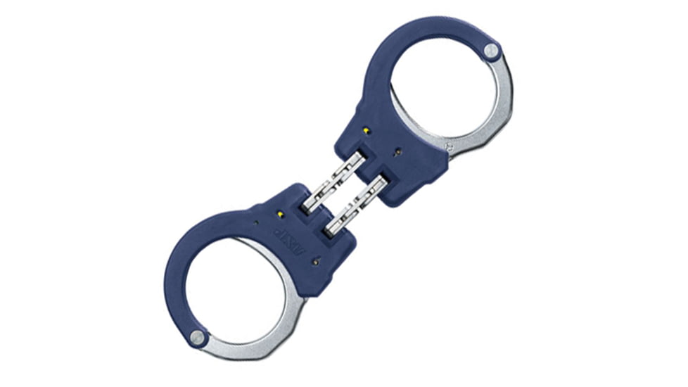 ASP Hinge Identifier Handcuffs Steel Blue 56114