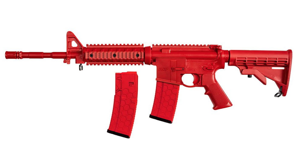ASP M4 Flat Top Sliding Stock w/2  Magazines Training Gun, 07426