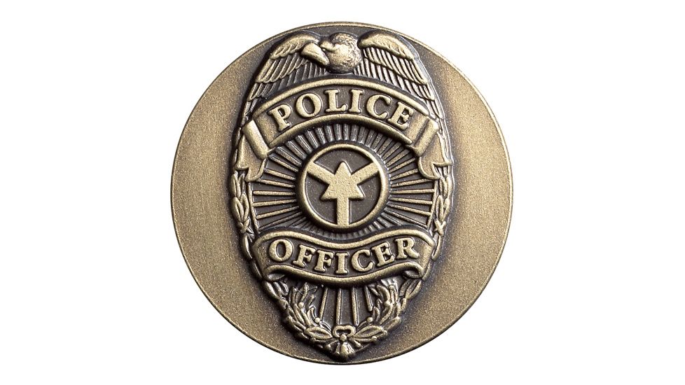 ASP Police Logo Cap, Brass 54105