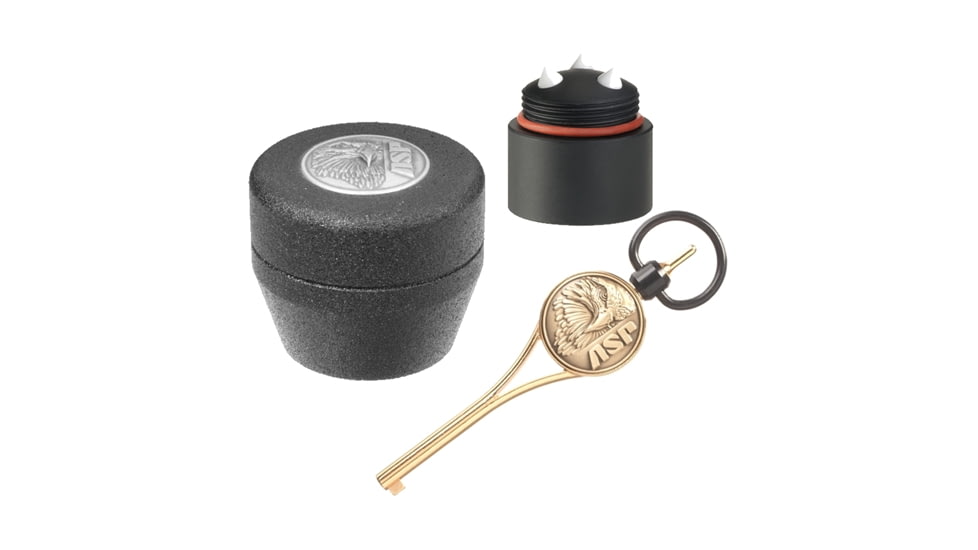 ASP Eagle Logo Grip Cap, Breakaway &amp; G2 Key, Silver 75301