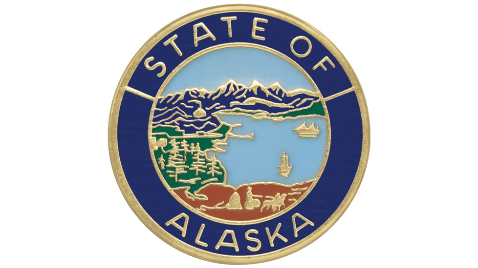 ASP State Seal Logo Cap, Brass - Alaska 54141