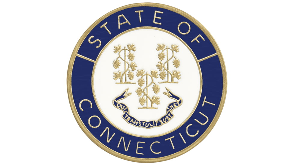 ASP State Seal Logo Cap, Brass - Connecticut 54146