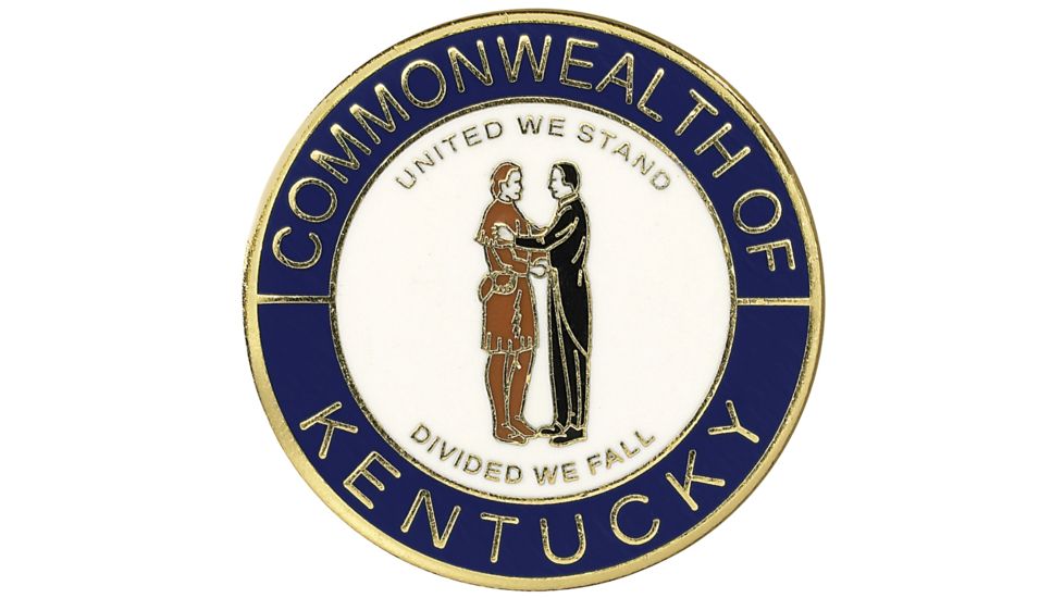 ASP State Seal Logo Cap, Brass - Kentucky Commonwealth 54157